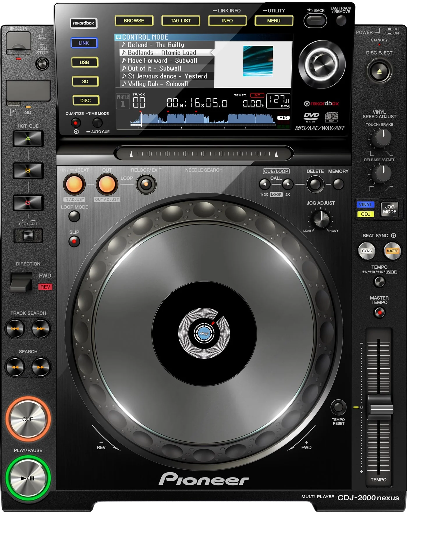 Pioneer DJ CDJ-2000NXS